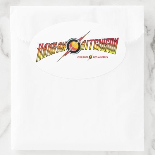 Hannah logo sticker (Tas)