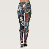 Hannah Lynn Fantasy Art Mermaid Fairies Collage Leggings (Achterkant)