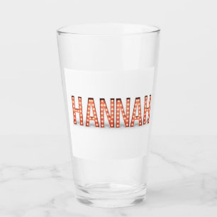 Hannah Marquee Lights Glas