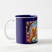 HANNAH ~ Meisje en Baby Dragon ~ Mok (Links)