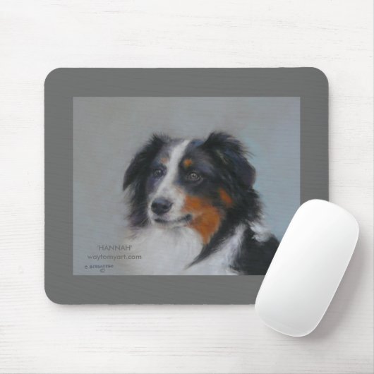 "HANNAH" Original Pastel waytomyart.com Muismat (Met muis)