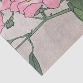  Hannah Overbeck Art nouveau prarie roos Tissuepapier (Detail)