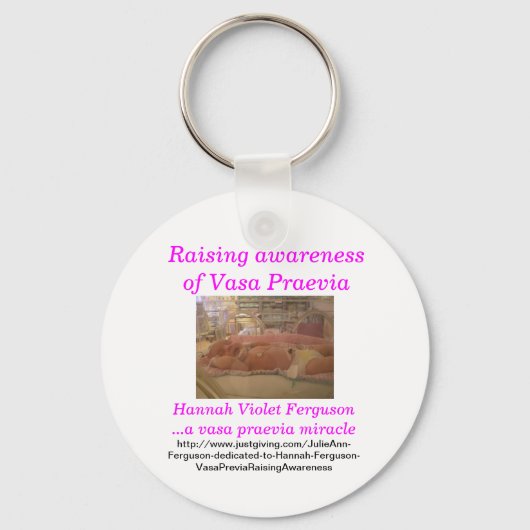 Hannah - sleutelhanger (Voorkant)