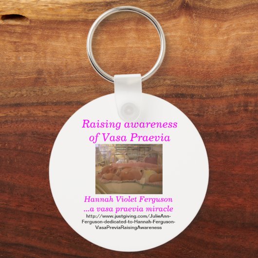 Hannah - sleutelhanger (Voorkant)