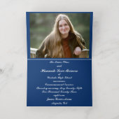 HANNAH Westside High School Foiled Notice Folie Wenskaart (Binnenlaag)