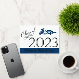 HANNAH Westside High School Foiled Notice Folie Wenskaart