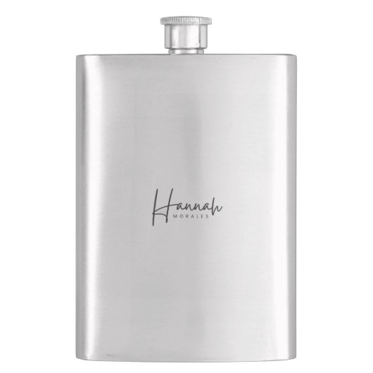 #HannahMoralesClassicFlask Flacon (Voorkant)