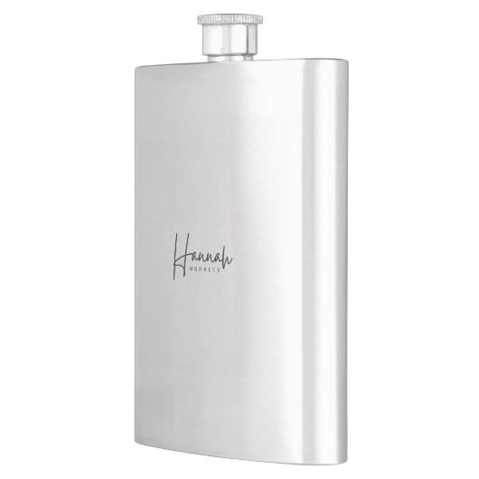 #HannahMoralesClassicFlask Flacon (Links)