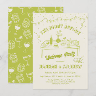 Hannah's Welcome Night Before Chihuahua Green Kaart