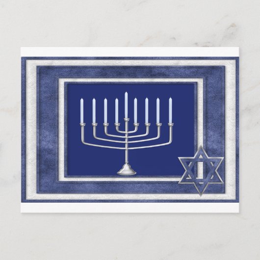 hannakah briefkaart (Voorkant)