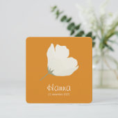 Hanna's geboorteplaats kaart (Staand voorkant)