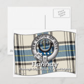 Hannay Clan Briefkaart (Voorkant / Achterkant)