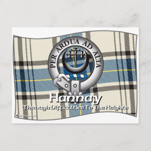 Hannay Clan Briefkaart