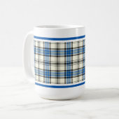 Hannay Clan Scottish Tartan Koffiemok (Voorkant links)