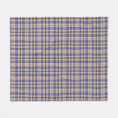 Hannay Schotse ruit Fleece Deken (Voorkant (Horizontaal))