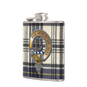 Hannay Tartan & Badge Heupfles (Links)