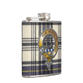Hannay Tartan & Badge Heupfles (Rechts)
