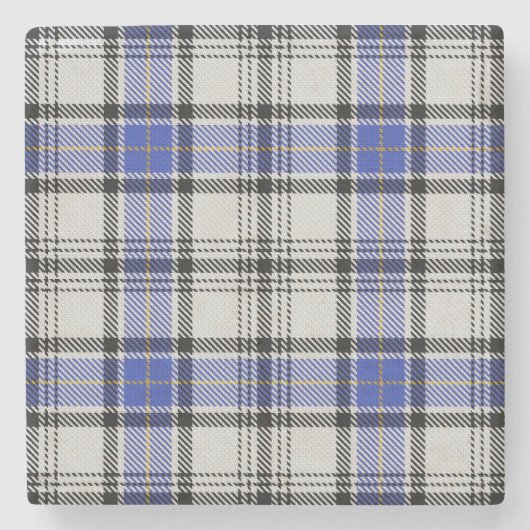 Hannay Tartan Stenen Onderzetter (Voorkant)