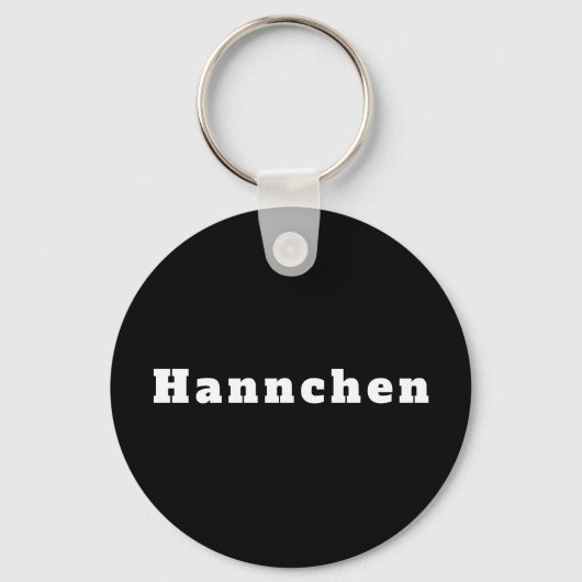 Hannchen Sleutelhanger (Achterkant)