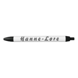 Hanne-Lore Kugelschreiber Zwarte Inkt Pen