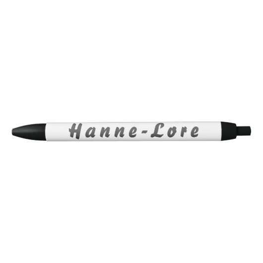 Hanne-Lore Kugelschreiber Zwarte Inkt Pen (Voorkant)