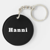 Hanni Sleutelhanger (Achterkant)