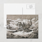 Hannibal (247-c.183 BC) en zijn oorlogsolifanten k Briefkaart (Voorkant / Achterkant)