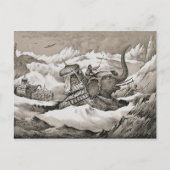 Hannibal (247-c.183 BC) en zijn oorlogsolifanten k Briefkaart (Voorkant)