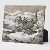 Hannibal (247-c.183 BC) en zijn oorlogsolifanten k Fotoplaat (Zijkant)