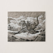 Hannibal (247-c.183 BC) en zijn oorlogsolifanten k Legpuzzel (Horizontaal)