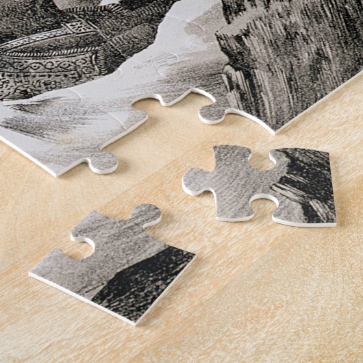 Hannibal (247-c.183 BC) en zijn oorlogsolifanten k Legpuzzel (Zijkant)