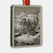 Hannibal (247-c.183 BC) en zijn oorlogsolifanten k Metalen Ornament (Rechts)