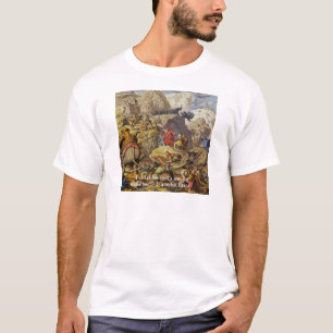 Hannibal Barca & Army & Citaten en Kaarten T-shirt