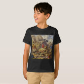 Hannibal Barca & Army & Citaten en Kaarten T-shirt (Voorkant volledig)
