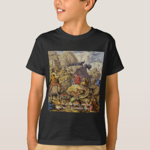 Hannibal Barca & Army & Citaten en Kaarten T-shirt