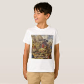 Hannibal Barca & Army & Citaten en Kaarten T-shirt (Voorkant volledig)