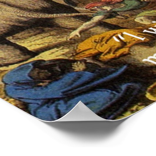 Hannibal Barca in Alpen W/Wisdom Quote Poster (Hoek)