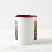 Hannibal Barca & Leger & Citaat Geschenken & Kaart Mok (Midden)