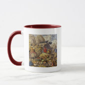 Hannibal Barca & Leger & Citaat Geschenken & Kaart Mok (Links)