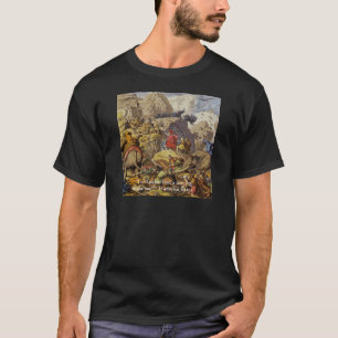 Hannibal Barca & Leger & Citaat Geschenken & Kaart T-shirt