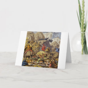 Hannibal Barca & Leger & Citaten Kaart