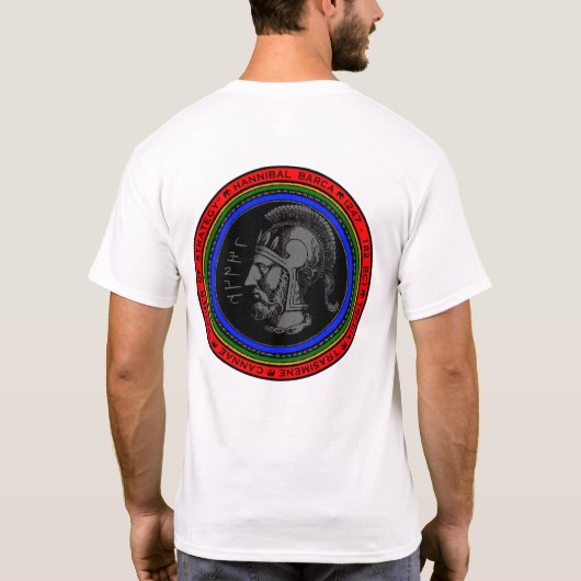 Hannibal Barca-Shirt T-shirt (Achterkant)