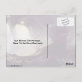 Hannibal Crossing Alpen van Joseph William Turner Briefkaart (Achterkant)