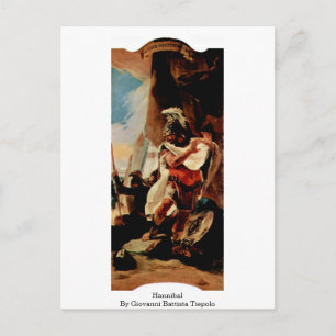 Hannibal door Giovanni Battista Tiepolo Briefkaart