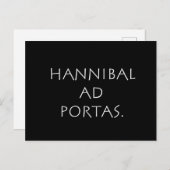 Hannibal en portas briefkaart (Voorkant / Achterkant)