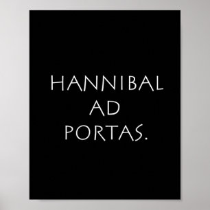 Hannibal en portas poster