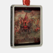 Hannibal kruising van de Alpen Metalen Ornament (Rechts)