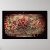 Hannibal kruising van de Alpen Poster (Voorkant)