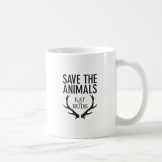 Hannibal Lecter - Eat the Rude (Save the Animals) Koffiemok
