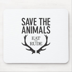 Hannibal Lecter - Eat the Rude (Save the Animals) Muismat